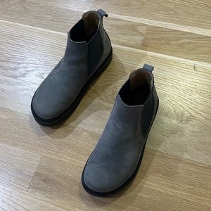 Birkenstock boots in gray